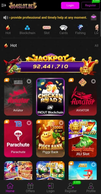 804 Slot Game Dashboard image