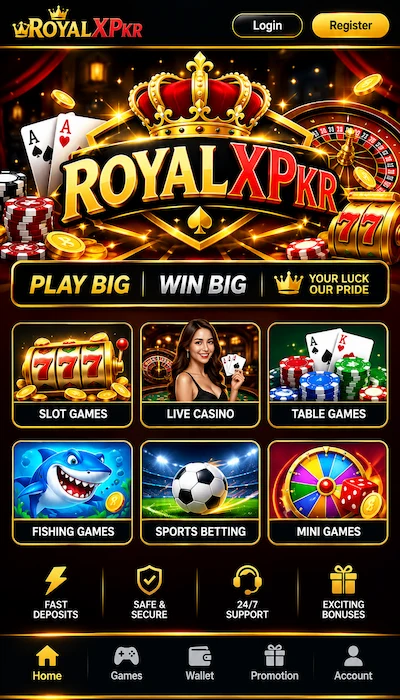 ROYAL XPKR Game Dashboard image