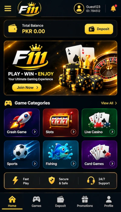 F111 Game Dashboard image